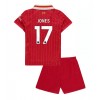 Liverpool Curtis Jones #17 Hjemmedraktsett Barn 2024-25 Kortermet (+ korte bukser)